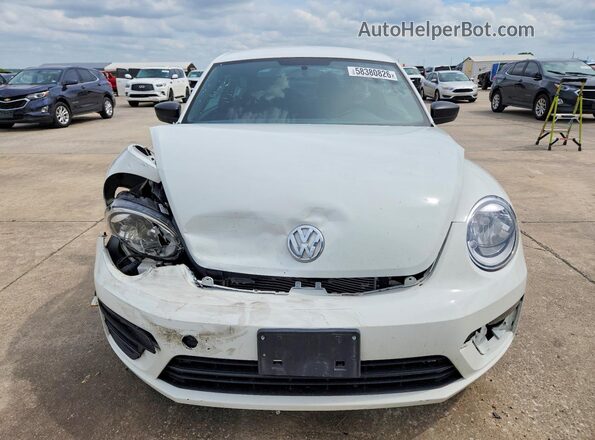 3VWFD7AT6JM702853 2018 VOLKSWAGEN BEETLE Белый Вид спереди