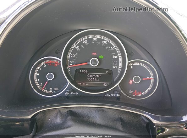 3VWFD7ATXKM713260 2019 VOLKSWAGEN BEETLE Blue Vista de los asientos traseros