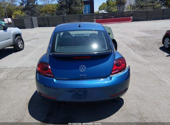 3VWFD7ATXKM713260 2019 VOLKSWAGEN BEETLE Blue 