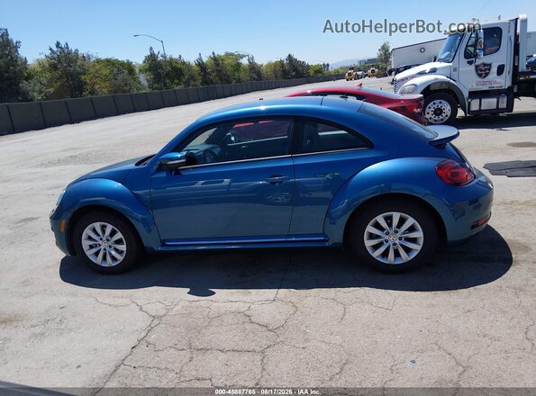 3VWFD7ATXKM713260 2019 VOLKSWAGEN BEETLE Blue 