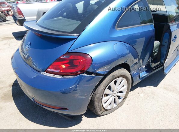 3VWFD7ATXKM713260 2019 VOLKSWAGEN BEETLE Blue 