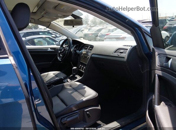 3VWG17AUXJM273237 2018 VOLKSWAGEN GOLF Blue Սալոնի դիմացի տեսք