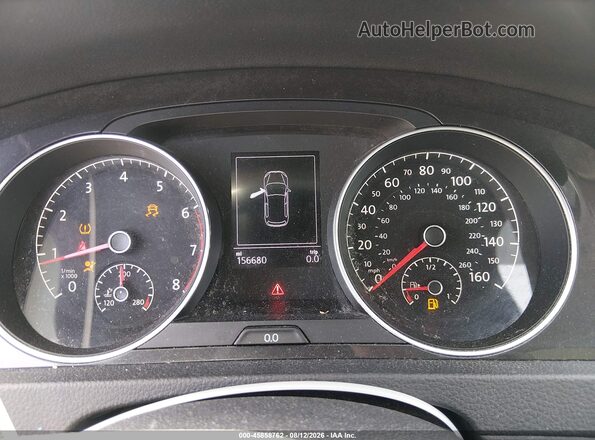 3VWG17AUXJM273237 2018 VOLKSWAGEN GOLF Blue Հետևի նստատեղերի տեսք