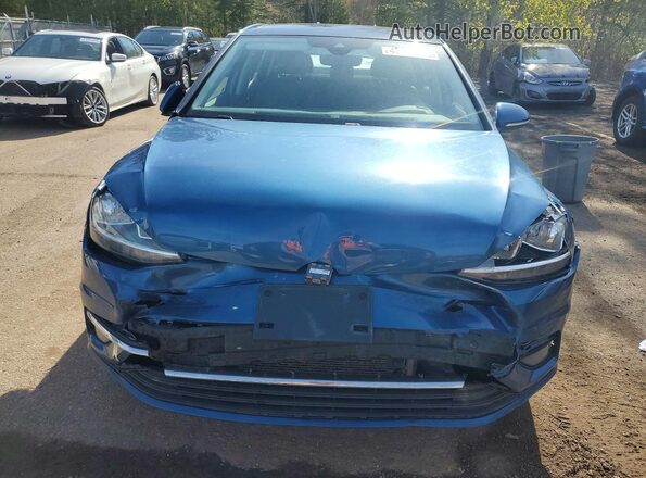 3VWG57AU6MM016097 2021 VOLKSWAGEN GOLF Blue Դիմացի տեսք
