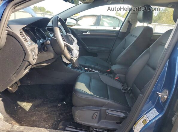 3VWG57AU6MM016097 2021 VOLKSWAGEN GOLF Blue Սալոնի դիմացի տեսք
