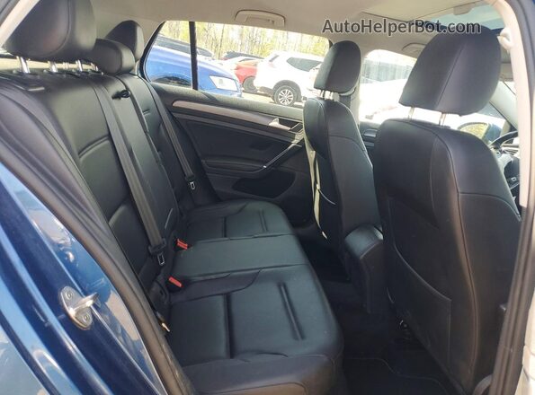 3VWG57AU6MM016097 2021 VOLKSWAGEN GOLF Blue Հետևի նստատեղերի տեսք