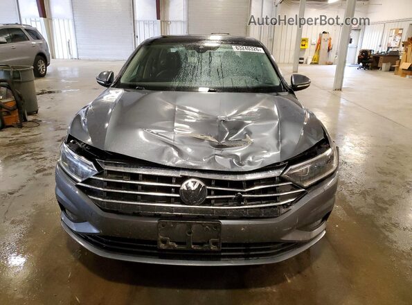 3VWG57BU6KM098246 2019 VOLKSWAGEN JETTA Gray Front view