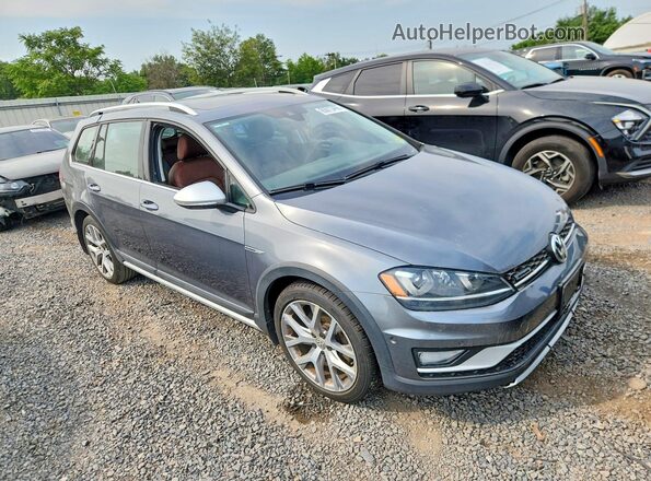 3VWH17AU0HM528136 2017 VOLKSWAGEN GOLF Gray წინა მარჯვენა