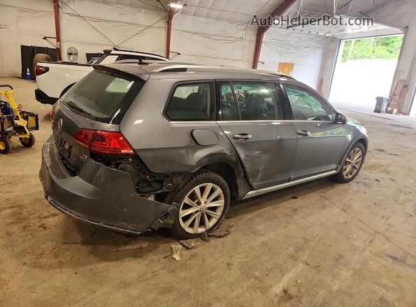 3VWH17AU1HM524628 2017 VOLKSWAGEN GOLF Серый Задняя правая четверть