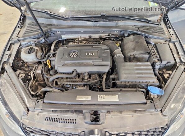 3VWH17AU1HM524628 2017 VOLKSWAGEN GOLF Серый Вид подкапотного пространства