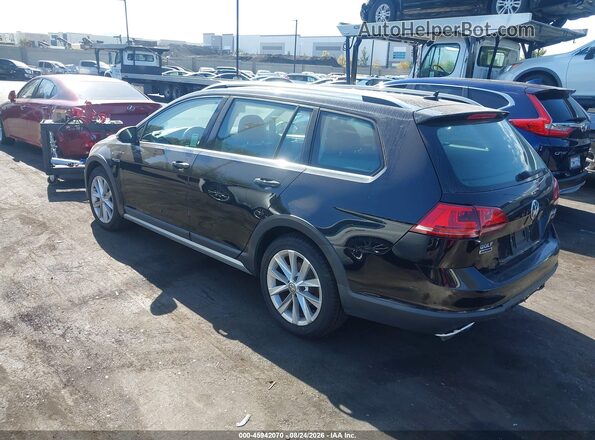 3VWH17AU3HM534075 2017 VOLKSWAGEN GOLF Black Задня ліва чверть