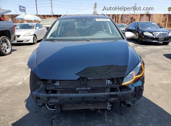 3VWH17AU3KM503254 2019 VOLKSWAGEN GOLF Black Widok z przodu