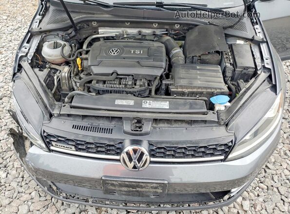 3VWH17AU4HM505152 2017 VOLKSWAGEN GOLF Gray Engine compartment view