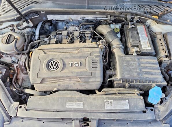 3VWH17AU6HM507906 2017 VOLKSWAGEN GOLF White უკანა სალონის ხედი