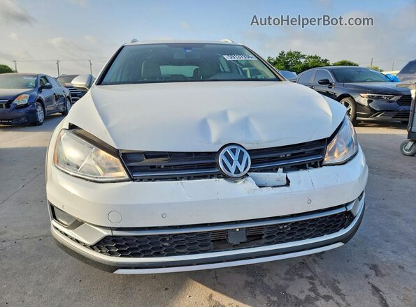 3VWH17AU6HM507906 2017 VOLKSWAGEN GOLF White წინა ხედი