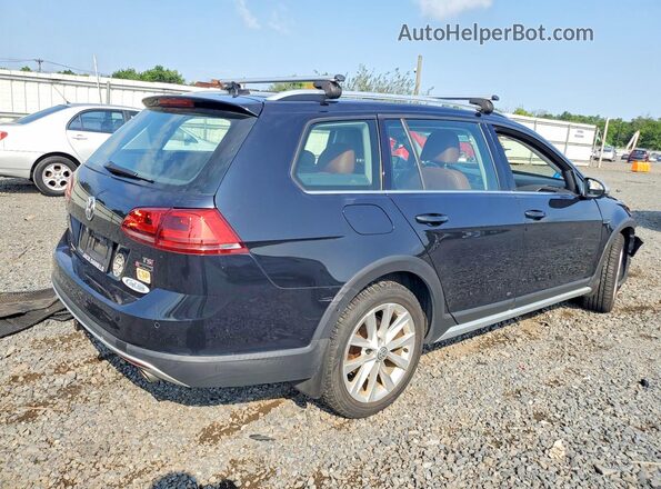 3VWH17AU7HM541398 2017 VOLKSWAGEN GOLF Black Tył prawy