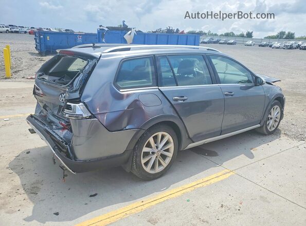 3VWH17AU8HM507230 2017 VOLKSWAGEN GOLF Gray Trasero derecho