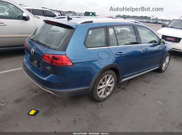 3VWH17AU8HM519653 2017 VOLKSWAGEN GOLF Blue Rear right