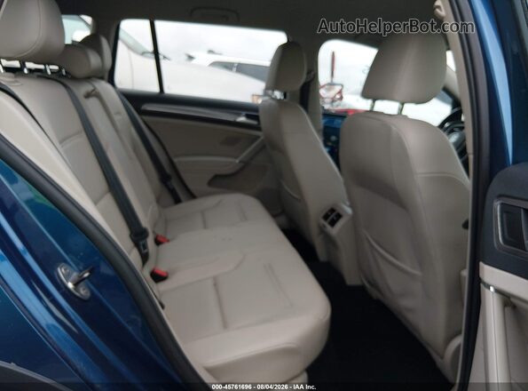 3VWH17AU8HM519653 2017 VOLKSWAGEN GOLF Blue VIN sticker view
