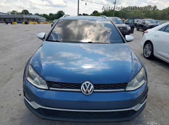 3VWH17AU9HM509472 2017 VOLKSWAGEN GOLF Blue Vista frontal