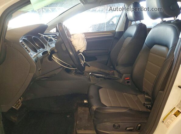 3VWH17AUXHM522280 2017 VOLKSWAGEN GOLF White Vista interior delantera