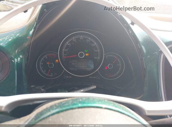 3VWJ17AT1HM615147 2017 VOLKSWAGEN BEETLE Green Հետևի նստատեղերի տեսք