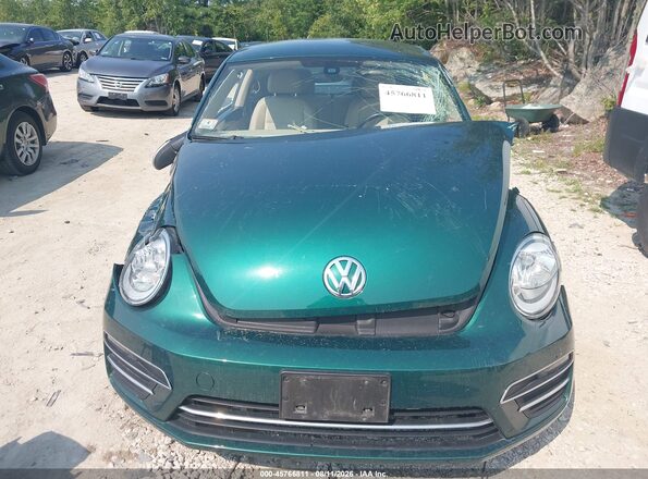 3VWJ17AT1HM615147 2017 VOLKSWAGEN BEETLE Green Սարքավորումների վահանակի տեսք