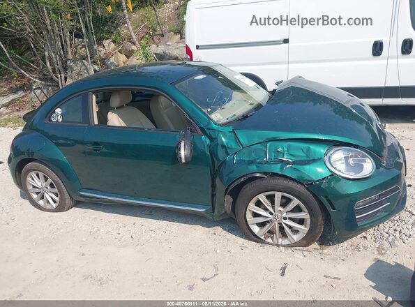 3VWJ17AT1HM615147 2017 VOLKSWAGEN BEETLE Green Սալոնի հետևի տեսք