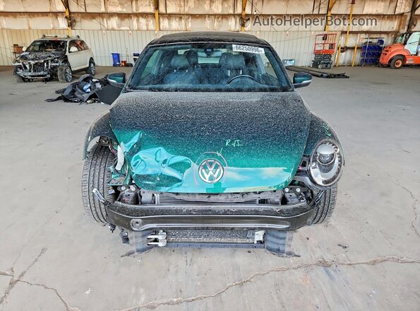 3VWJ17AT2HM618655 2017 VOLKSWAGEN BEETLE Green Vista frontal