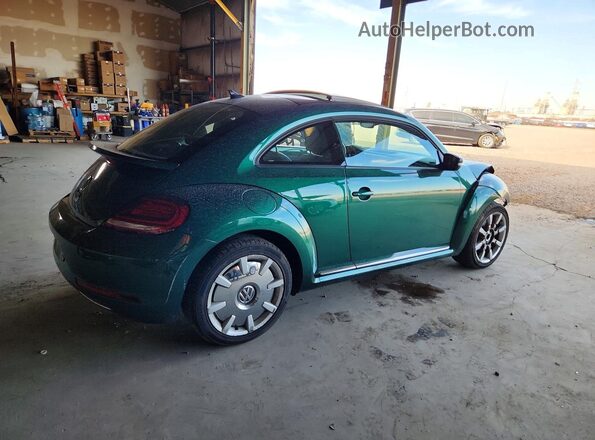 3VWJ17AT2HM618655 2017 VOLKSWAGEN BEETLE Green Trasero derecho