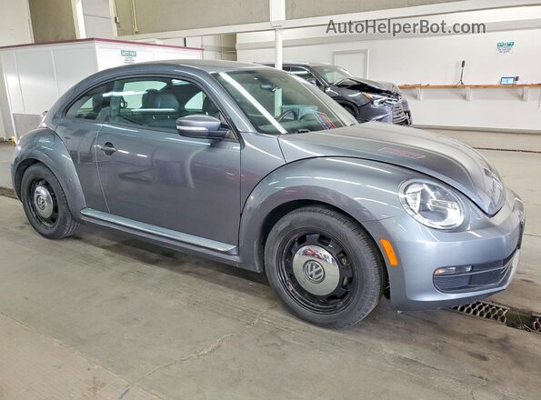 3VWJ17AT5GM605817 2016 VOLKSWAGEN BEETLE Серый Передняя правая четверть