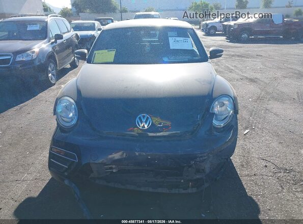 3VWJ17AT7HM615217 2017 VOLKSWAGEN BEETLE Black Widok zestawu wskaźników