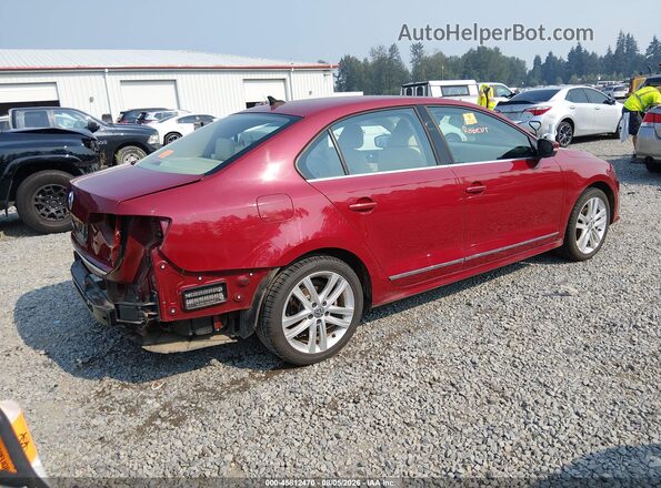 3VWL17AJ6HM222865 2017 VOLKSWAGEN JETTA Maroon Tył prawy