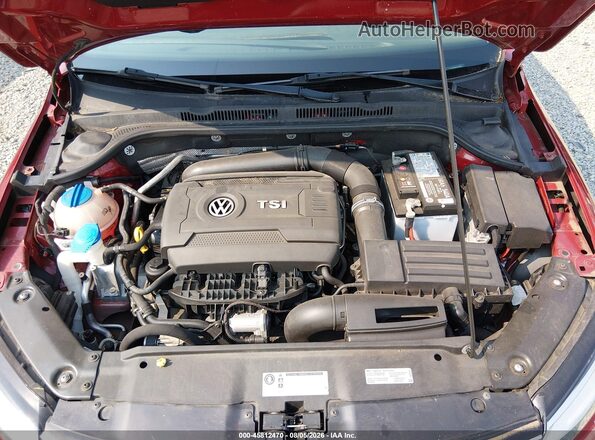 3VWL17AJ6HM222865 2017 VOLKSWAGEN JETTA Maroon Widok z tyłu