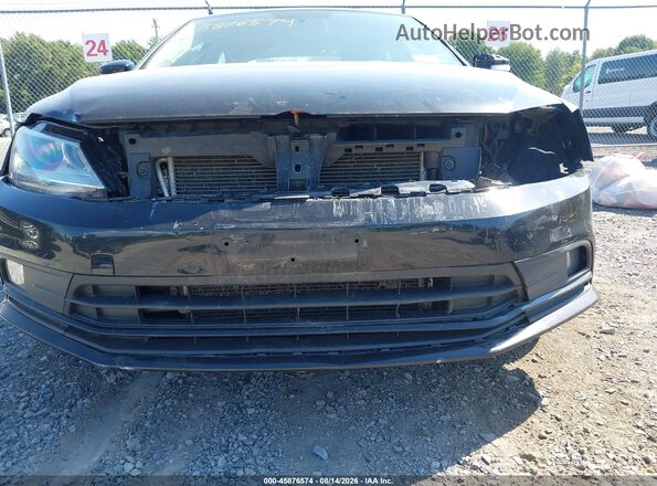 3VWL17AJ8GM229539 2016 VOLKSWAGEN JETTA Black წინა ხედი