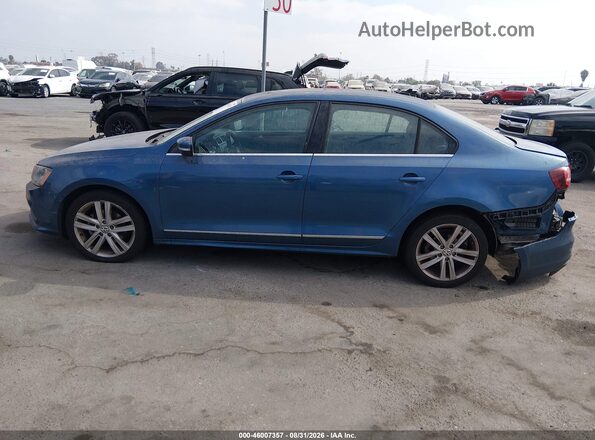 3VWL17AJ8HM228795 2017 VOLKSWAGEN JETTA Blue Widok wnętrza 360 stopni