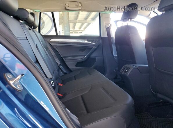 3VWM17AU2KM511070 2019 VOLKSWAGEN GOLF Blue Vista de los asientos traseros