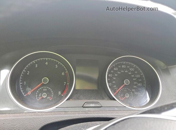 3VWM17AU8KM523756 2019 VOLKSWAGEN GOLF Black Instrument cluster view
