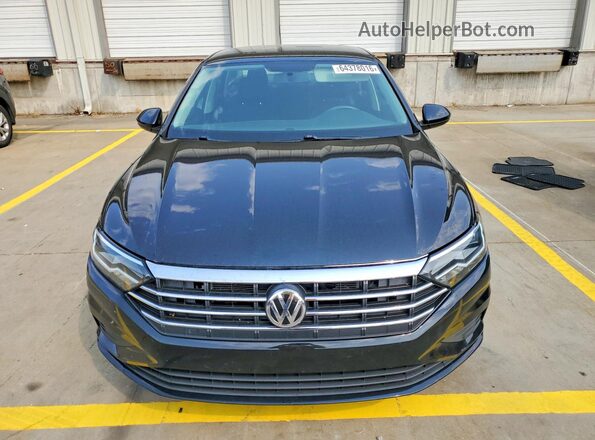 3VWN57BU0KM112830 2019 VOLKSWAGEN JETTA Black წინა ხედი