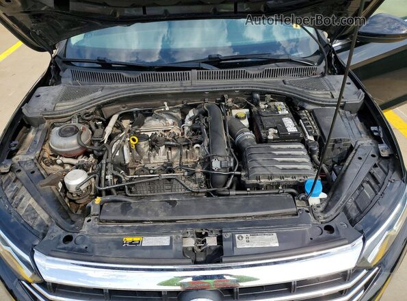 3VWN57BU0KM112830 2019 VOLKSWAGEN JETTA Black უკანა სალონის ხედი