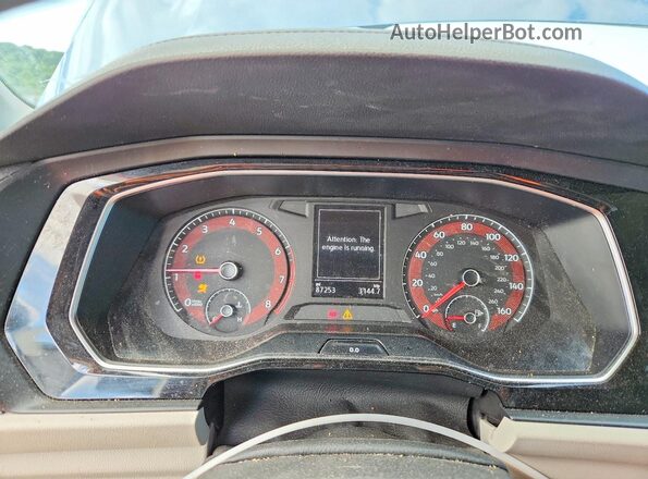 3VWN57BU1KM104879 2019 VOLKSWAGEN JETTA Blue Vista del cuadro de instrumentos