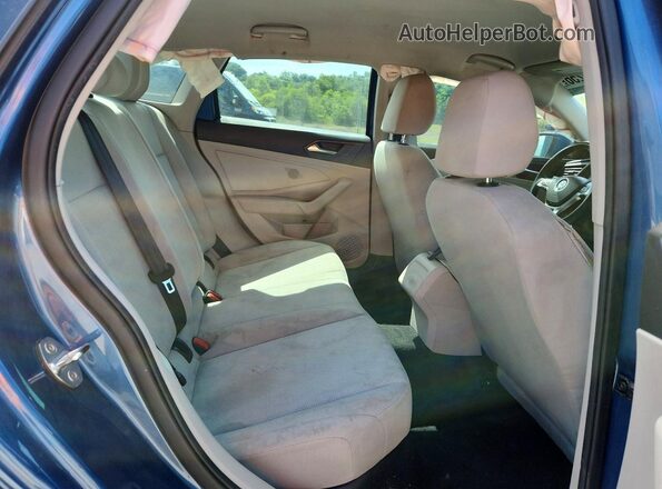 3VWN57BU1KM104879 2019 VOLKSWAGEN JETTA Blue Vista de los asientos traseros