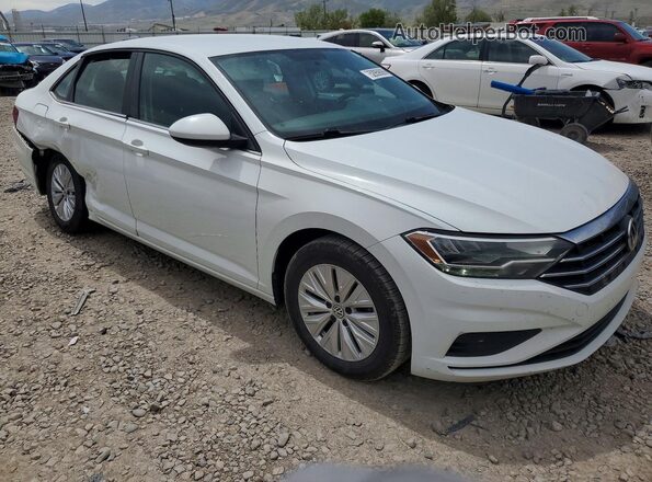 3VWN57BU1KM105577 2019 VOLKSWAGEN JETTA White Przód prawy