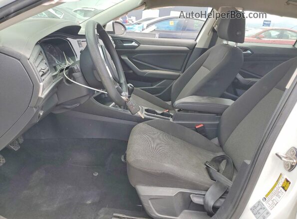 3VWN57BU1KM105577 2019 VOLKSWAGEN JETTA White Widok wnętrza z przodu
