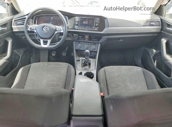 3VWN57BU1KM105577 2019 VOLKSWAGEN JETTA White Widok deski rozdzielczej