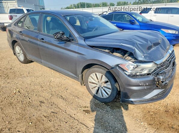 3VWN57BU2KM011515 2019 VOLKSWAGEN JETTA Gray Front right