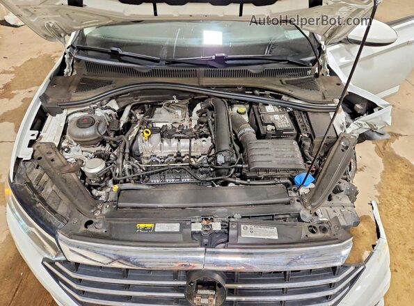 3VWN57BU2LM003058 2020 VOLKSWAGEN JETTA Белый Вид задней части салона