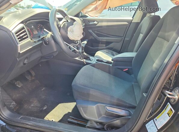 3VWN57BU3KM034950 2019 VOLKSWAGEN JETTA Черный Вид салона спереди