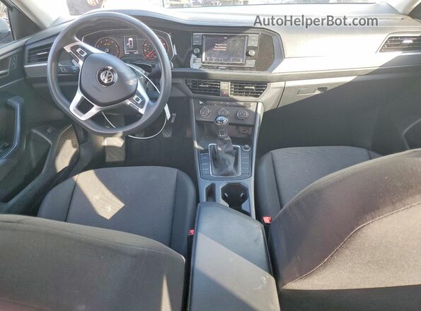 3VWN57BU3KM069505 2019 VOLKSWAGEN JETTA Белый Вид панели приборов