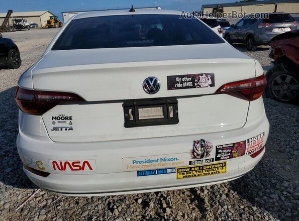 3VWN57BU3KM069505 2019 VOLKSWAGEN JETTA Белый Вид сзади